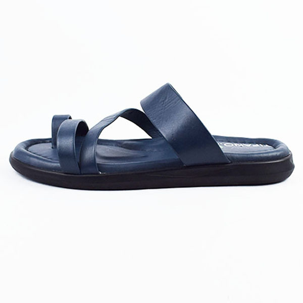 SANDAL HOMME R13 BLEU CUIR  .......... Sandales homme Maroc